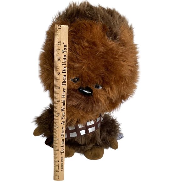 Star Wars Chewbacca Stuffed Toy 12" Tall With Bandolier Battery Operated Plush B - Picture 6 of 11